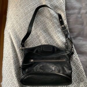 Leather Harley Davidson purse